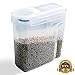Cereal Container Keeper Great For Dry Food Storage With Airtight Lid Perfect For Sugar, Flour, Oatmeal and Protein Powder Dispenser