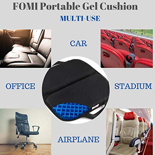 FOMI Premium All Gel Portable Seat Cushion (15