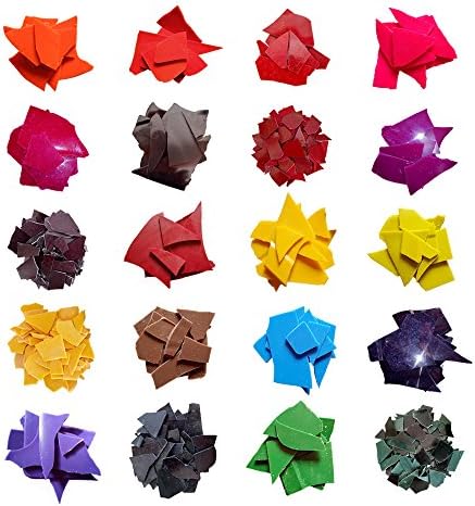 20 Dye Colors Candle Wax Dye - Candle Dye Chips for Making Candles A Great Choice of Colors By Viotyst