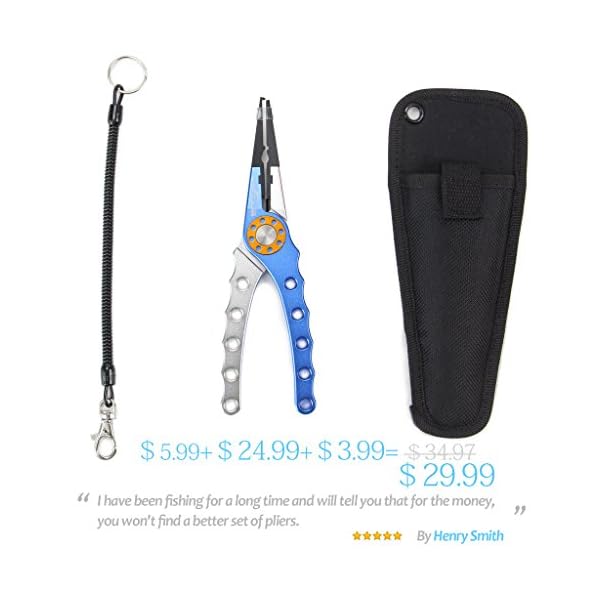 Booms-Fishing-X1-Aluminum-Fishing-Pliers-Resistant-Saltwater-for-Cutting-Braid-Line-and-Remove-Hooks-or-Lure-with-Coiled-Lanyard-and-Belt-Holder-Sheath-5-Color-Available Booms-Fishing-X1-Aluminum-Fishing-Pliers-Resistant-Saltwater-for-Cutting-Braid-Line-and-Remove-Hooks-or-Lure-with-Coiled-Lanyard-and-Belt-Holder-Sheath-5-Color-Available