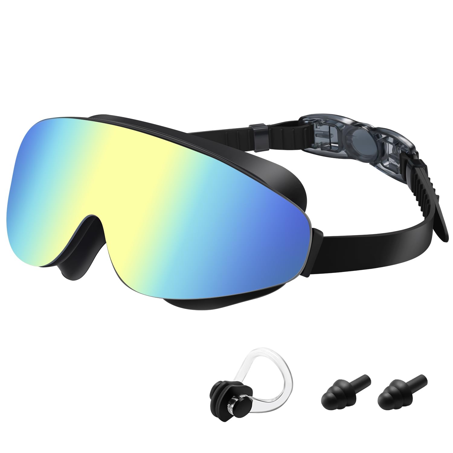 Vatefery Swimming Goggles Kids Toddler 6-14,Crystal Clear Polarized Swim Goggles for Kids,Junior Children Girls Boys,Anti-Fog,Waterproof,UV Protection Wide Vision Lenses