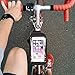 Juvale Bike Phone Bag – Bicycle Frame Bag, Handlebar Front Tube Touch Screen Phone Case, Universal Compatible with 5.5-Inch Smartphonesthumb 2