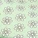 My Brest Friend Original Nursing Posture Pillow, Green Sage Dotted Daisies