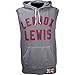 Roots of Fight Lennox Lewis Sleeveless Hoodie - Grey - X-Large