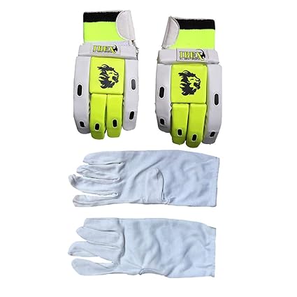 youth green batting gloves