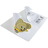 L LIKED Half Sheet Shipping Labels, 2 per Sheet, 500 Sheets Printable 8.5" x 5.5" Sticker Paper for Laser & Inkjet Printers (1000 PCS Labels)
