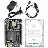 BeagleBone Black Wireless Starter Kit- Includes : BeagleBone Black Wireless With WiFi and Bluetooth--Clear Case--Power Supply--Micro USB Cable