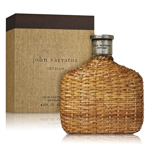 John Varvatos Artisan – Eau de Toilette homme/men, 125 ml, sommerlicher Duft für Herren, extravagante Mischung aus Ingwer & Orangenblüten, handgefloch