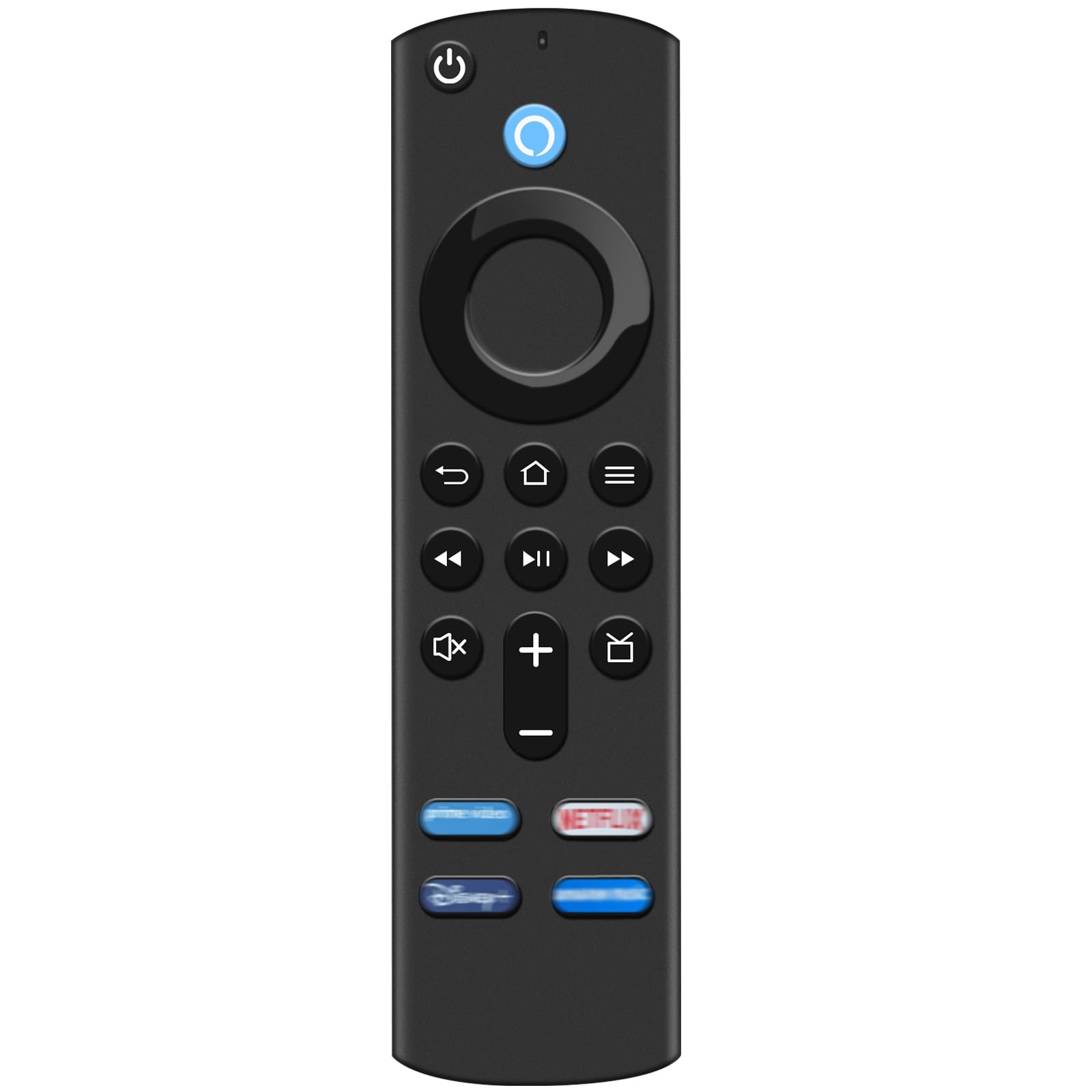 Replacement Voice Remote Control (3rd Gen) Fit for Smart TVs Stick (2nd, 3rd, Lite, 4K), Cube (1st, 2nd Gen), and AMZ Smart TVs Stick