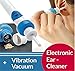 Ear Tools Curette , Electric Vacuum Ear Cleaner (White green)