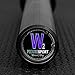 Wonder Bar Alloy Steel Olympic Barbell, Top All-Around Barbell for Weightlifting and Powerlifting with Black Zinc Finish - 15kg or 20kg + Bronze Bushing or Needle Bearing Cartridge (15kg Bushing)