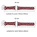 iiteeology Compatible with Apple Watch Band 38mm 40mm 42mm 44mm, Christmas Sparkly 3D Glitter Bling Leather iWatch Band for Apple Watch Series 5/4/3/2/1 Women Girls (Red, 38mm)