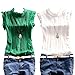 Soly Tech Women Summer Sleeveless Office Work Casual T-Shirt Tops Blouses Green