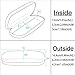 Molshine Portable Eyeglasses Case Hard Shell Glasses Cases for Women Men Reading Glasses (Peacock)