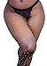 PrincessXOXO Women's Rhinestone Fishnets Tights High Waist Pantyhose Stockings Crystal Mesh (White Rhinestone Black)