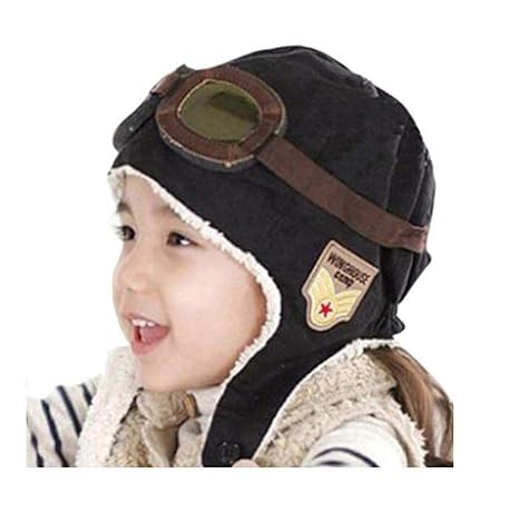 infant pilot cap