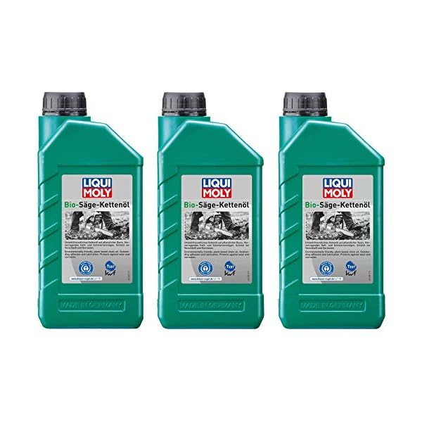 ILODA 3X Original Liqui Moly 1L Bio SÃ¤ge-KettenÃ¶l Chainsaw-Oil Saw-Oil SÃ¤geÃ¶l Ãl 1280