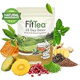 Fit Tea 28 Day Detox Herbal Weight Loss Tea - Natural Weight Loss, Body Cleanse and Appetite Control. Proven Weight Loss Formula.