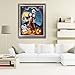 Leezeshaw 5D DIY Diamond Painting by Number Kits Fameless Rhinestone Embroidery Paintings Pictures for Home Decor - Jack 30x40cm