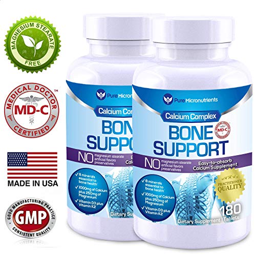 image for Calcium Supplement (Citrate & Hydroxyapatite 1000mg) for Complete Bone