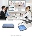 iClever USB 3.0 External DVD CD Drive, High Speed CD/ DVD RW Burner for Apple Macbook Pro/ Air/ iMac, Samsung S8/ S8 Plus and other PC Laptop Desktop (2- Blue)