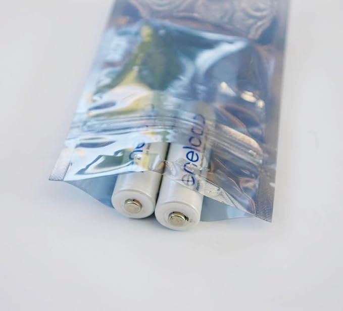 50 pcs Antistatic ESD Bag, 4”X6” Resealable Zipper bag for