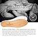 Zederna Cedar Wood Shoe Insoles 1 Pair, Cedar/RedUS M 8.5/ W 10/ EU 42