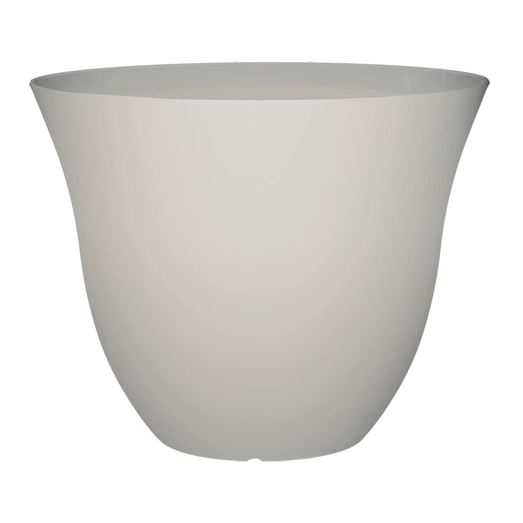 Classic Home & Garden GARDENGOODZ Honeysuckle Planter, Patio Pot, 15" Vanilla