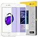 iPhone 8 7 Screen Protector, HUMIXX 3D Touch Soft Edge 9H Blue Light Fliter Full Coverage Shockproof Tempered Glass Film for Apple iPhone 7 8 (White Anti-Blue Light)