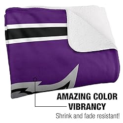 Weber State University Primary Logo Stripes Sherpa
