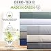 California Design Den Luxuriously Soft Hotel Quality 600 Thread Count, 100% Cotton Set of 2 Cases, Crisp & Cool Standard Pillow Cases, Fits Standard & Queen Pillows - Hunter Green