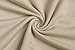 Coofandy Men's Casual Solid Long Sleeve Polo Shirt, L Beige