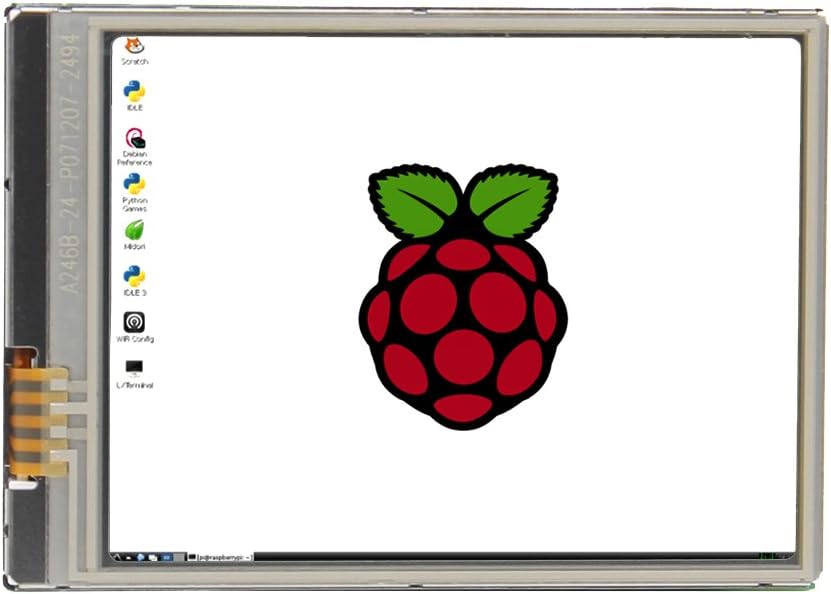 BliliDIY Raspberry Pi 2.8" Hd 640X480 Touch Screen Display For Raspberry Pi 3 Model B/Pi Zero W/Pi Zero