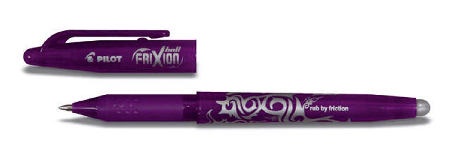 Pilot Frixion Erasable Rollerball 0.7 mm Tip (Box of 12) - Violet