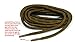 2 pair pack 60 Inch 152 cm Rust w/Black Kevlar reinforced proTOUGH 6mm Thick Round Shoelaces