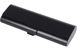 Suapouen Slim Matte Hard Metal Spectacles Case Reading Glasses Eyeglasses Case Protection Case Black