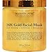 Majestic Pure Gold Facial Mask, Ancient Gold Face Mask Formula Reduces the Appearances of Wrinkles and Fine Lines, Helps with Acne and Firming Up Skin- 8.8 Oz