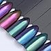 NICOLE DIARY 8 Boxes Chameleon Powder Shinning Gorgeous Chrome Pigment Dust for Nail Art Set