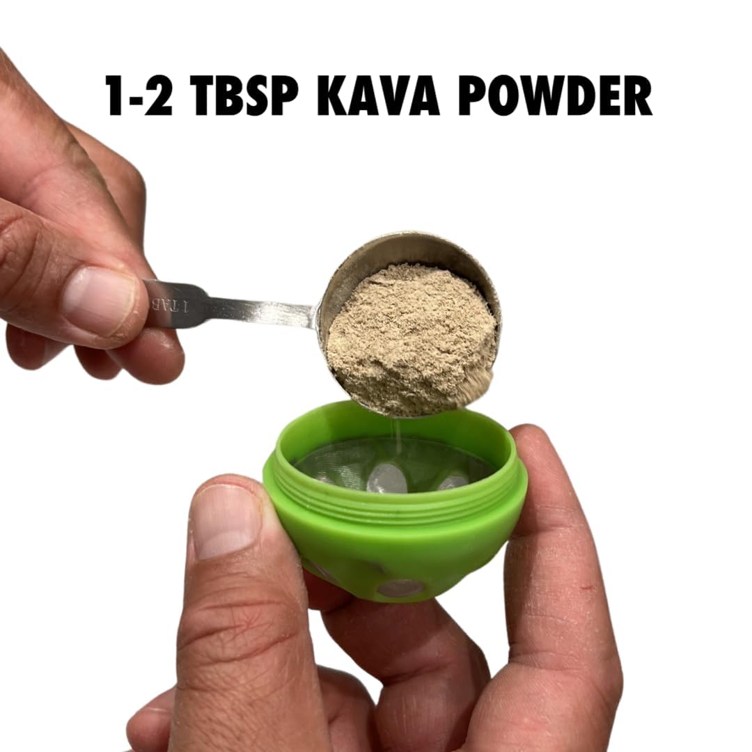 Kavafied AluBall Kava Maker, Noni Green