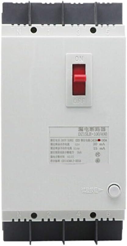 HVMNB Leakage circuit breaker three-phase four-wire switch 3P 100A, 100A