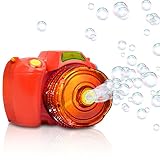 Bubble Camera Machine by ArtCreativity, LED Effects - Includes Bubble Blaster Camera and Bubble Solution - Fun Light-Up Bubbles Blowing Toy for Boys and Girls, Great Outdoor Summer Game