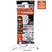 TOGGLER Toggle TB Residential Drywall Anchor with Screws, Polypropylene, Made in US, 3/8" to 1/2" Grip Range, For #6 to #14 Fastener Sizes (Pack of 20) primary