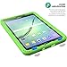 Galaxy Tab A 8.0 Case - Poetic [Turtle Skin Series]-[Corner/Bumper Protection][Tactile side Grip][Sound-Amplification][Bottom Air Vents] Protective Silicone Case for Samsung Galaxy Tab A 8.0 Green