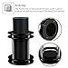 Fintie Acrylic Stand Guard for Amazon Echo Plus / Echo (1st Generation) - Enhanced Strength and Stability Station Holder, Jet Black