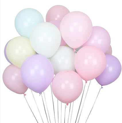 100Pcs Pastel Latex Balloons 12 Inch 