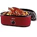Oster 18-Quart Turkey Roaster Oven 24-Pound ,red