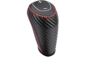 LDYFC Auto Car Leather Gear Shift Knob Cover for Chevrolet Equinox 2016 2017 2018 2019 2020 2021 / Malibu Chevy Accessories (B)