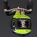 NOEBY Low Profile Baitcasting Fishing Reel with 10+1 Ball Bearings 6.3:1 Gear Ratio Saltwater Baitcast Baitcaster Fishing Reel (Green, Right Handed)