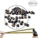 TOPRADE Professional Slingshot Ammo Clay Ammo Clay Pellets Clay Ball Catapult Hunting Game Targeting Practice Eco-Friendly (Clay Ammo)