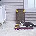PEEKAB Cat Scratcher Cardboard Wide Scratching Board Reversible Corrugate Cat Scratch Pad with Box Catnip Included Large 3PCS